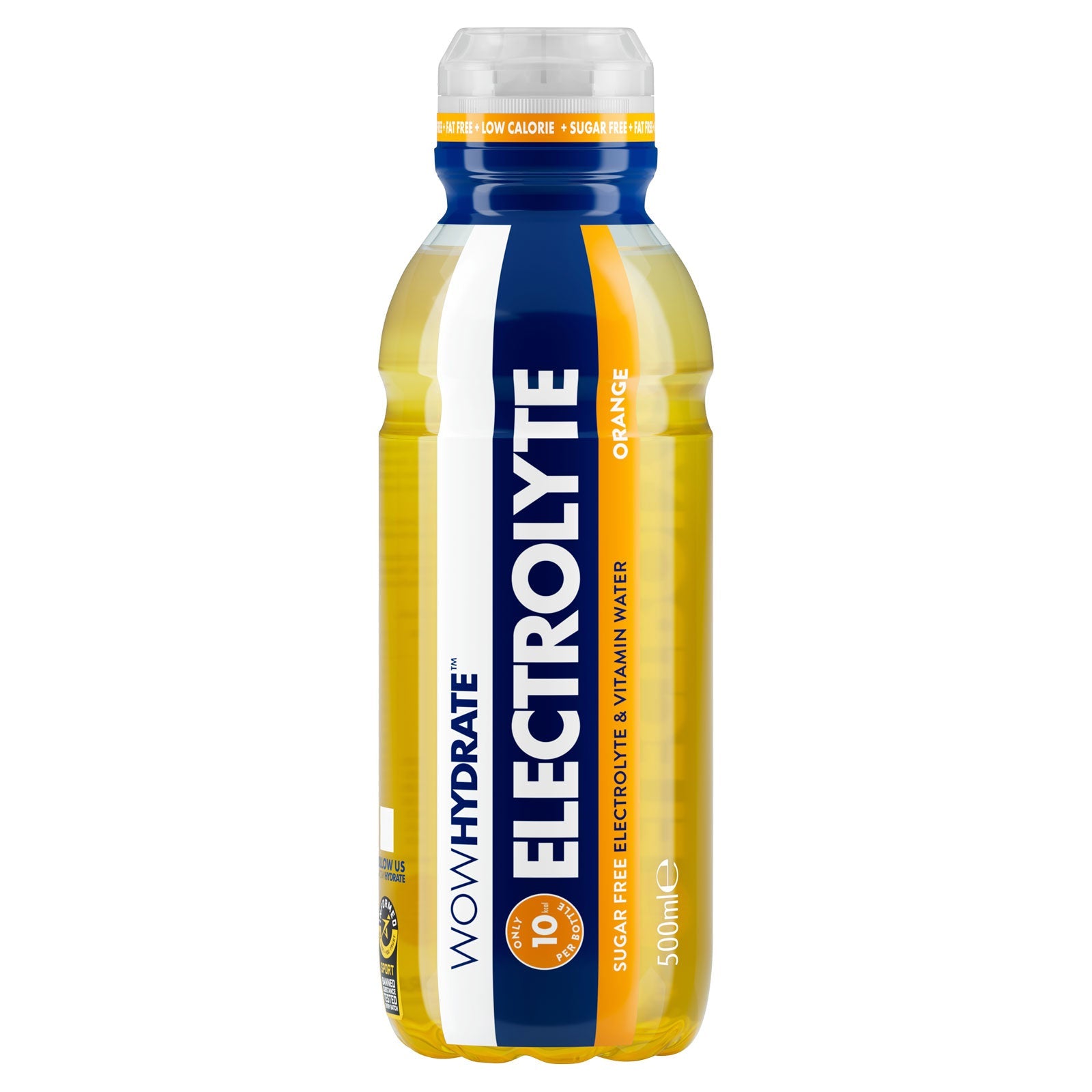 Wow Hydrate Electrolyte Orange 500ml | High Quality Beverage Product Online - Product Image Wow Hydrate Electrolyte Orange 500ml | High Quality Beverage Product Online - Product Image